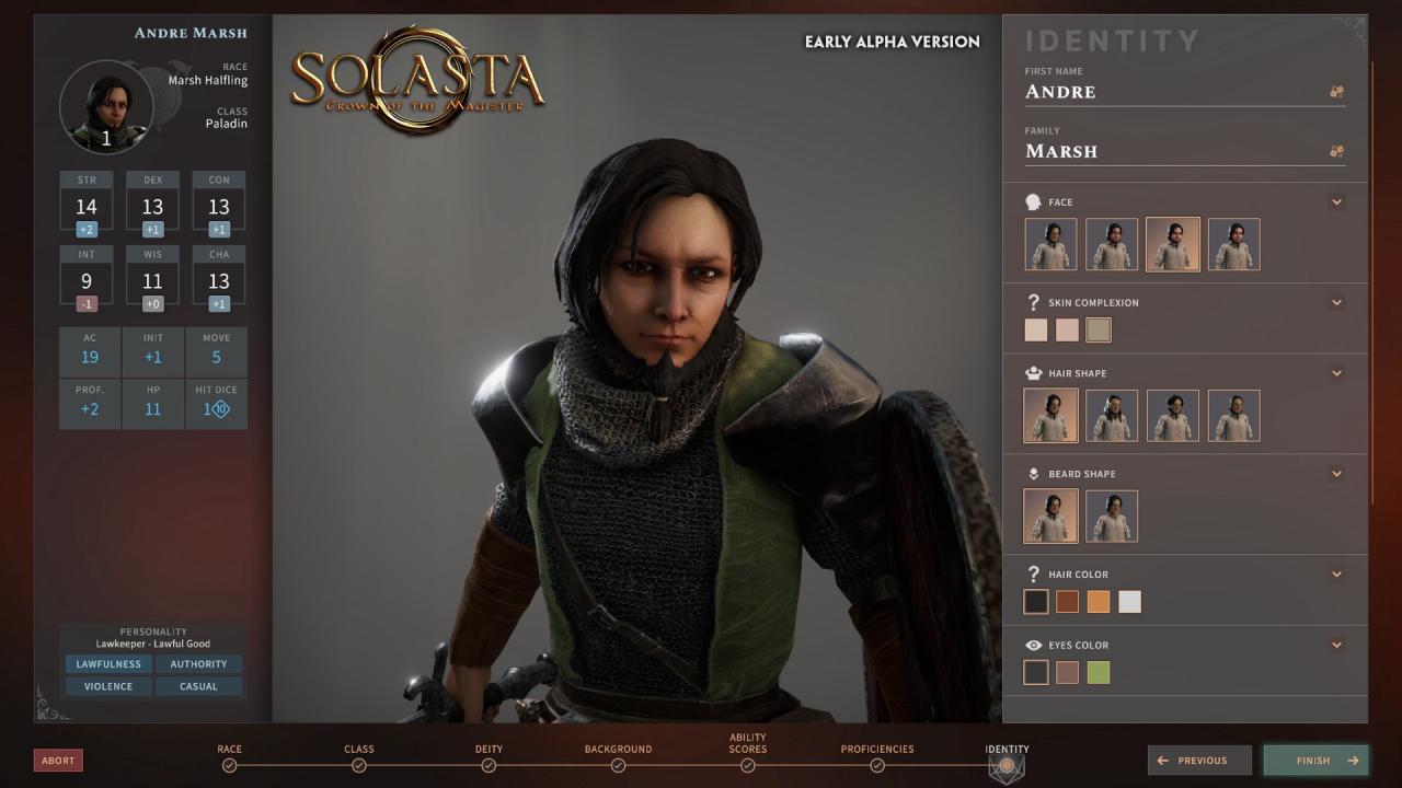 Solasta: Crown of the Magister PS5 Account