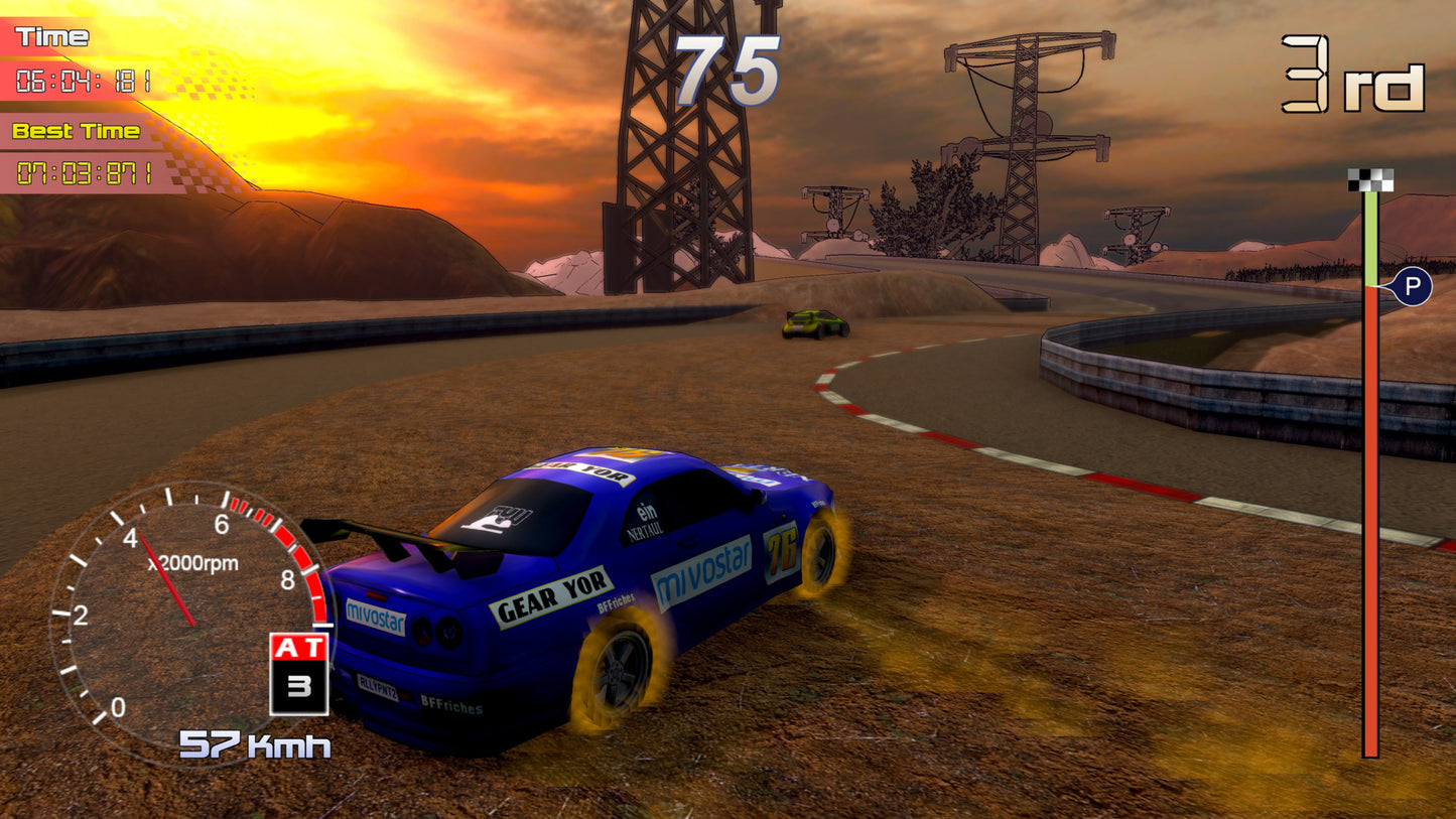 Rally Rock 'N Racing EU XBOX One / Xbox Series X|S CD Key
