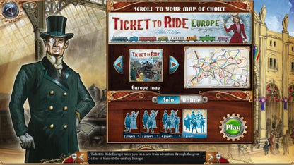 Ticket to Ride: Classic Edition - Europe DLC Steam CD Key