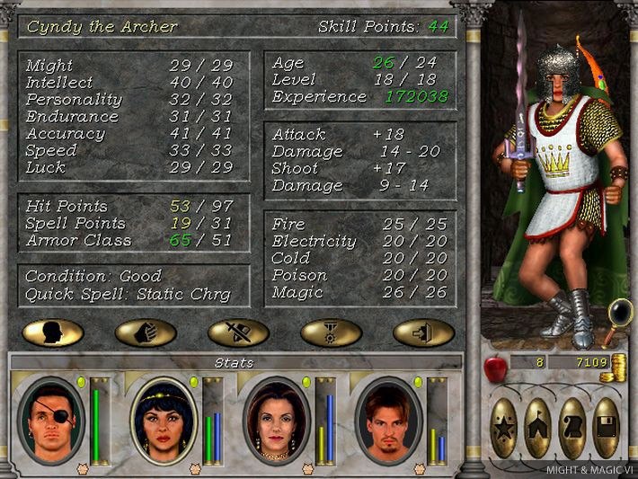 Might and Magic I-VI Collection + Bonus GOG CD Key
