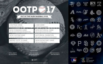 Out of the Park Baseball 17 Steam CD Key