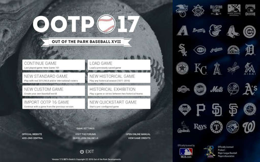 Out of the Park Baseball 17 Steam CD Key