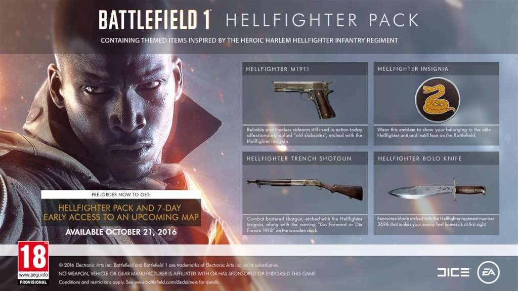 Battlefield 1 - Heroes of the Great War Bundle DLC XBOX ONE CD Key
