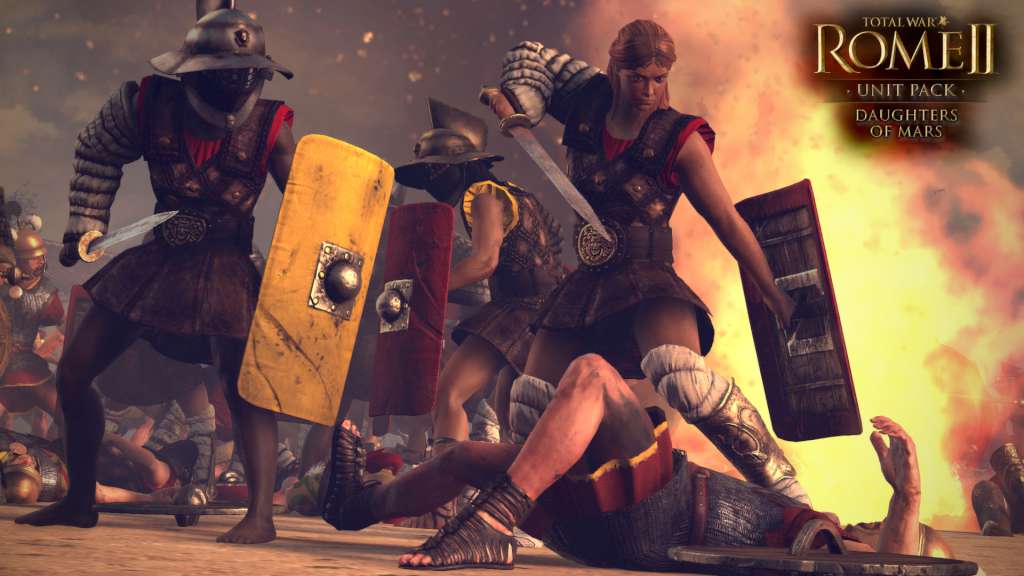 Total War: ROME II - Daughters of Mars DLC PC Steam CD Key