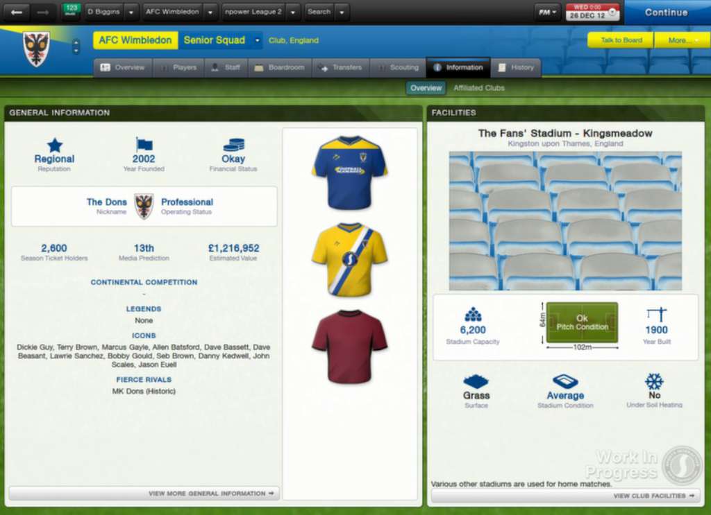 Football Manager 2013 PC Steam CD Key