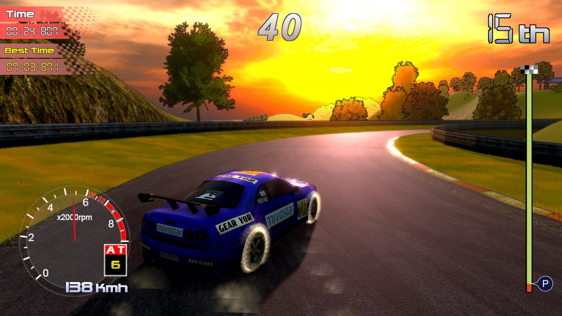Rally Rock 'N Racing EU XBOX One / Xbox Series X|S CD Key