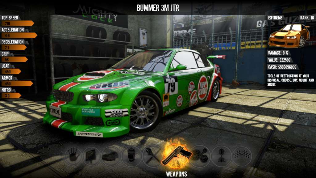 Gas Guzzlers Extreme Steam Gift