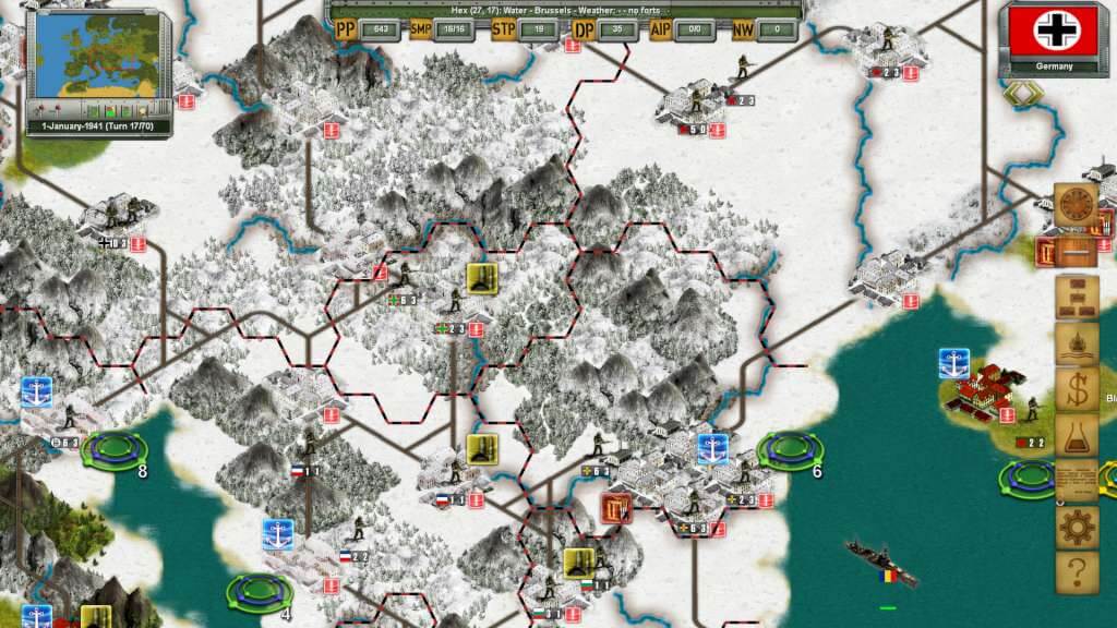 Strategic War in Europe Steam CD Key