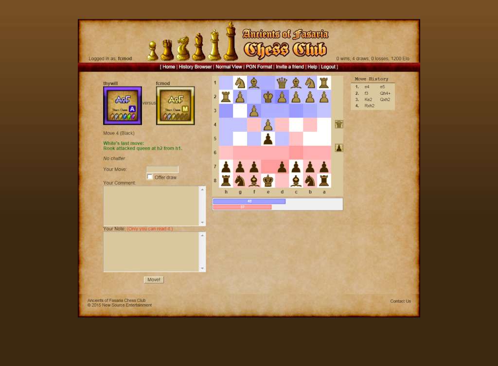 Ancients of Fasaria: Chess Club Steam CD Key
