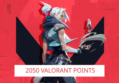 VALORANT - 2050 Valorant Points Gift Card IN