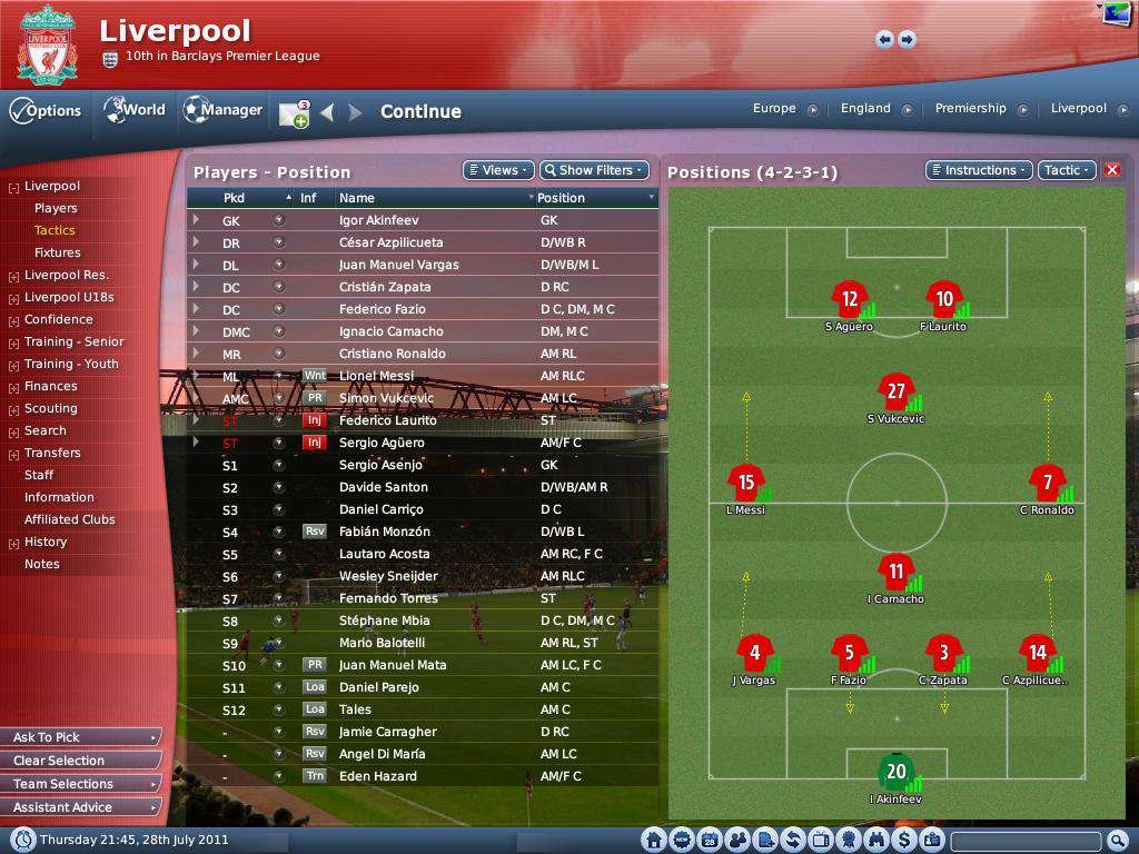 Football Manager 2011 PC Steam CD Key