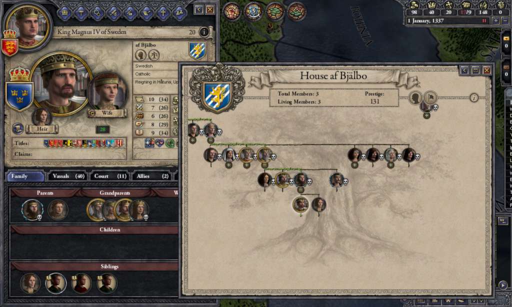 Crusader Kings II - Dynasty Shields DLC Steam CD Key