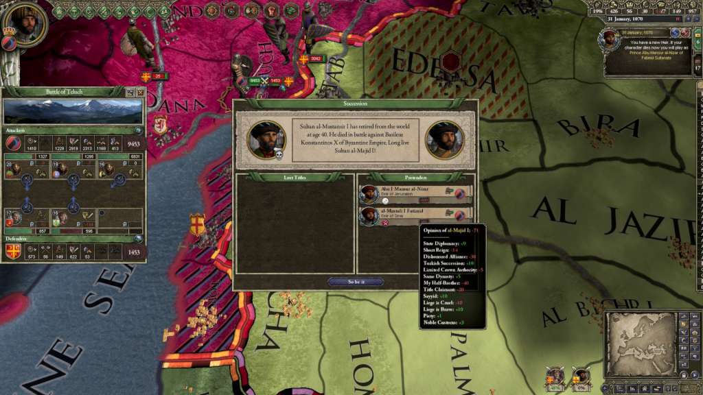 Crusader Kings II - Sword of Islam DLC Steam CD Key