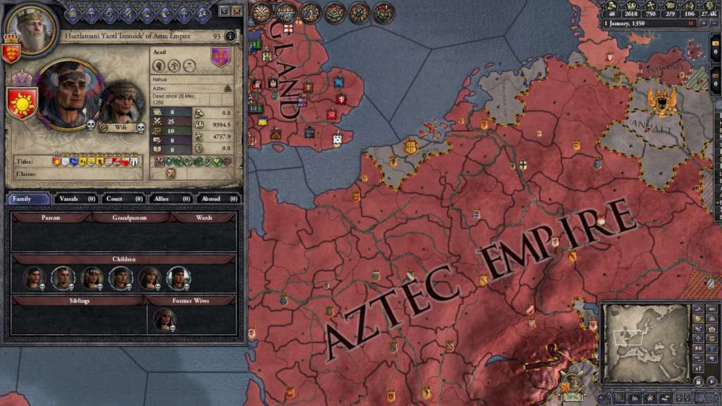 Crusader Kings II - Sunset Invasion DLC PC Steam CD Key