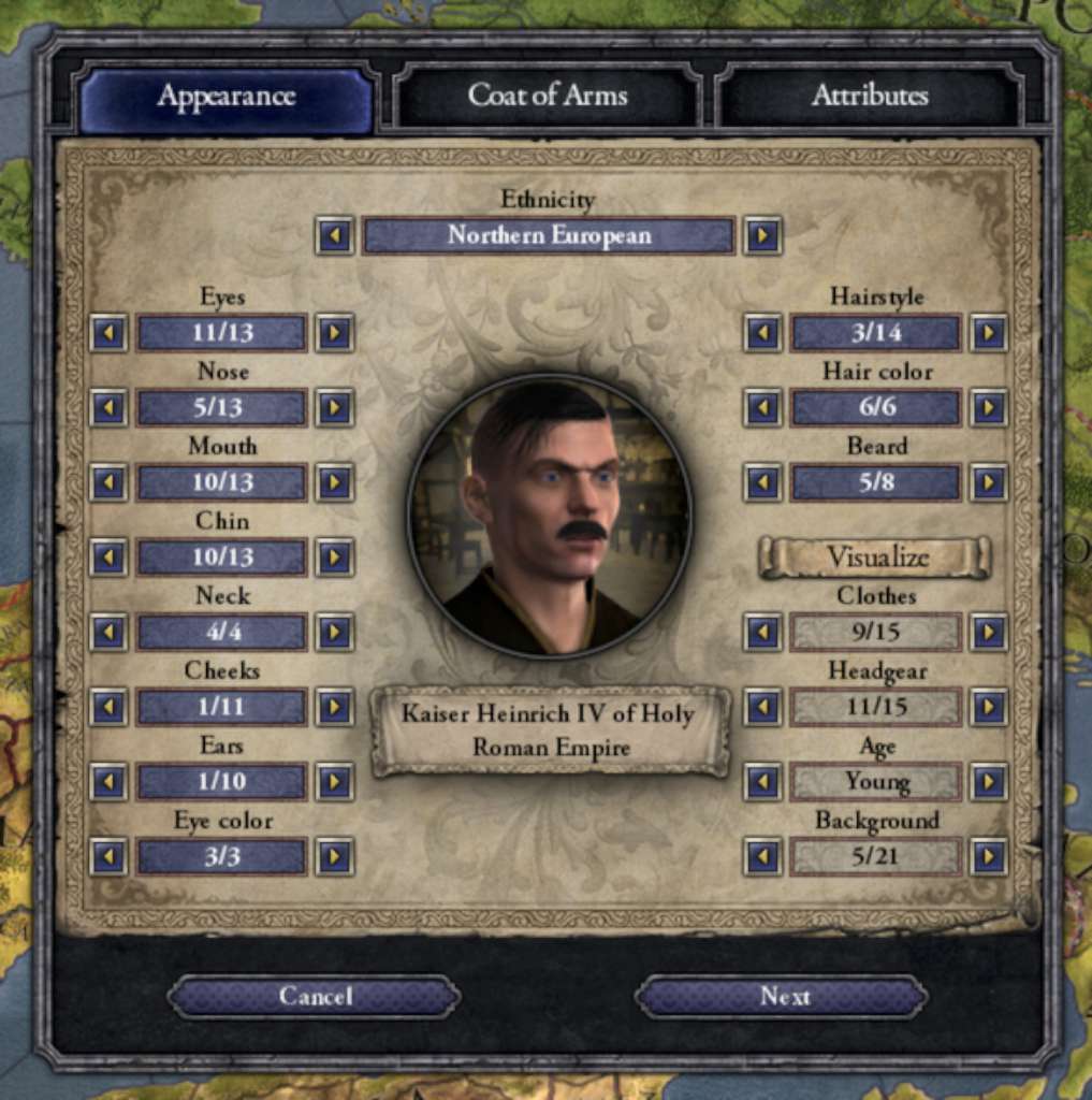 Crusader Kings II - Ruler Designer DLC PC Steam CD Key