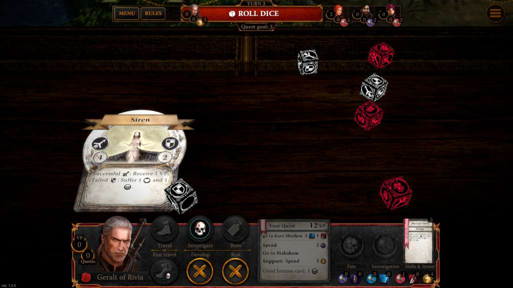 The Witcher Adventure Game RU VPN Required Steam Gift