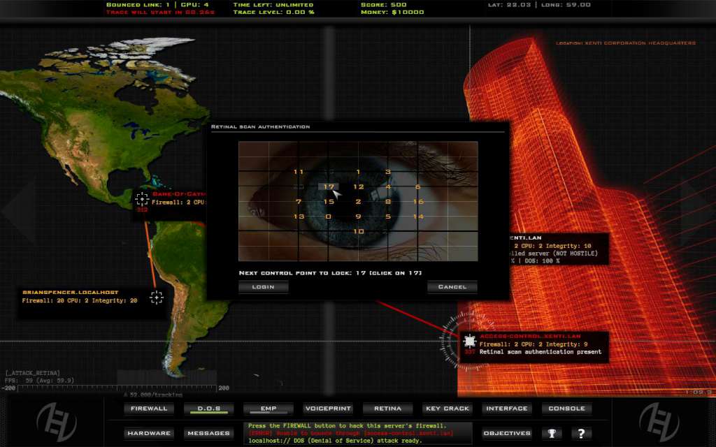 Hacker Evolution Duality Hardcore Package 1 Steam CD Key