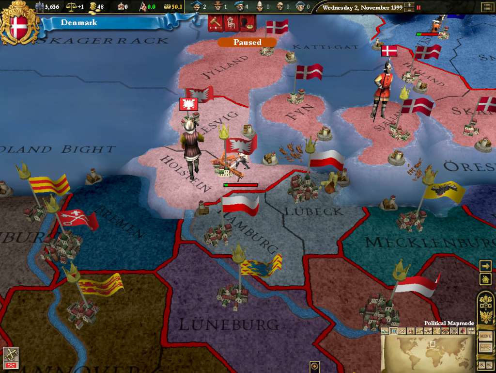 Europa Universalis III - Heir to the Throne Expansion Steam CD Key