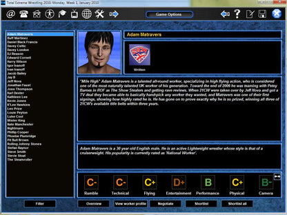 Total Extreme Wrestling 2010 Steam CD Key