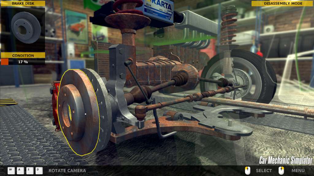 Car Mechanic Simulator 2014 PC Steam CD Key