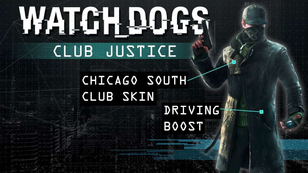 Watch Dogs - Untouchables, Club Justice and Cyberpunk Packs DLC EU PC Ubisoft Connect CD Key