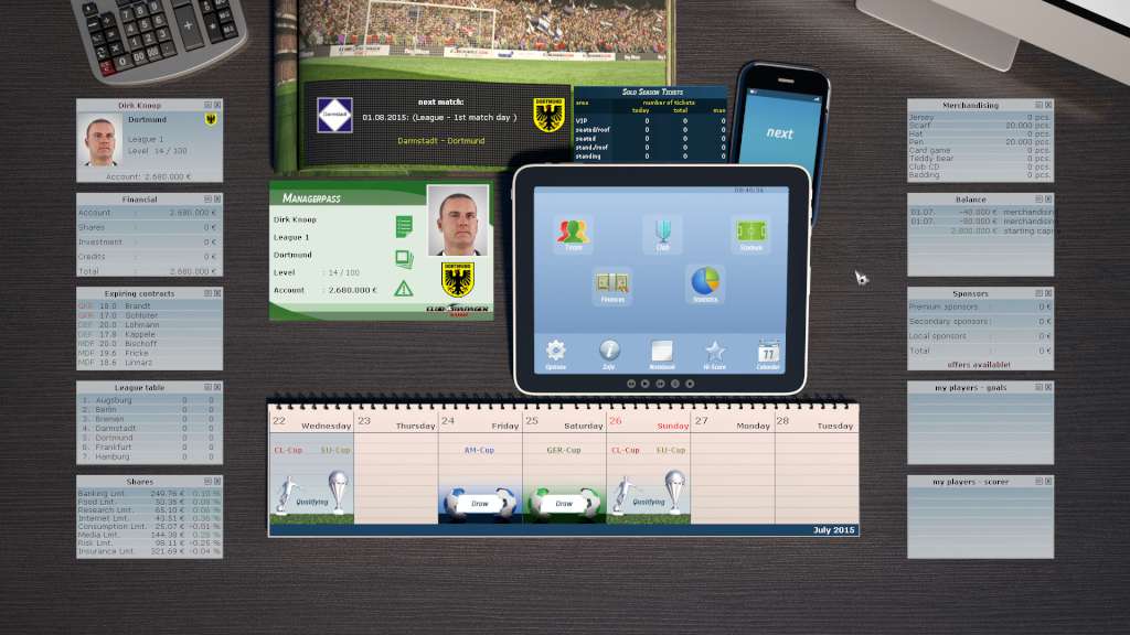Club Manager 2016 Steam CD Key