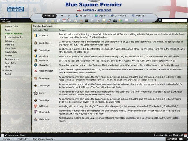 Football Manager 2009 PC Steam CD Key