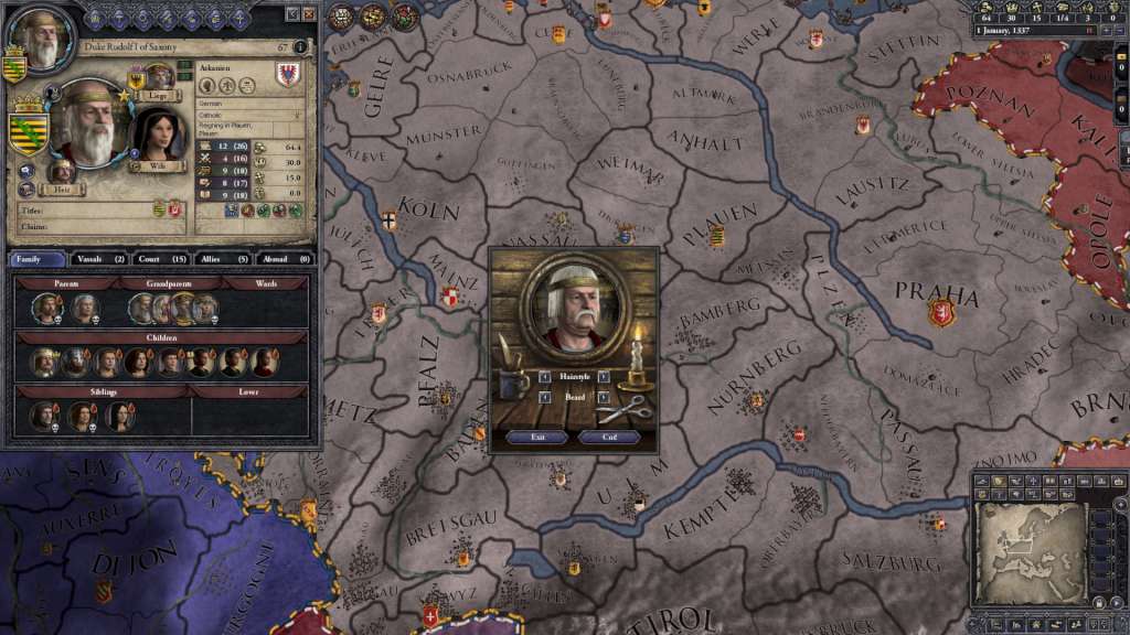 Crusader Kings II - Customization Pack DLC PC Steam CD Key
