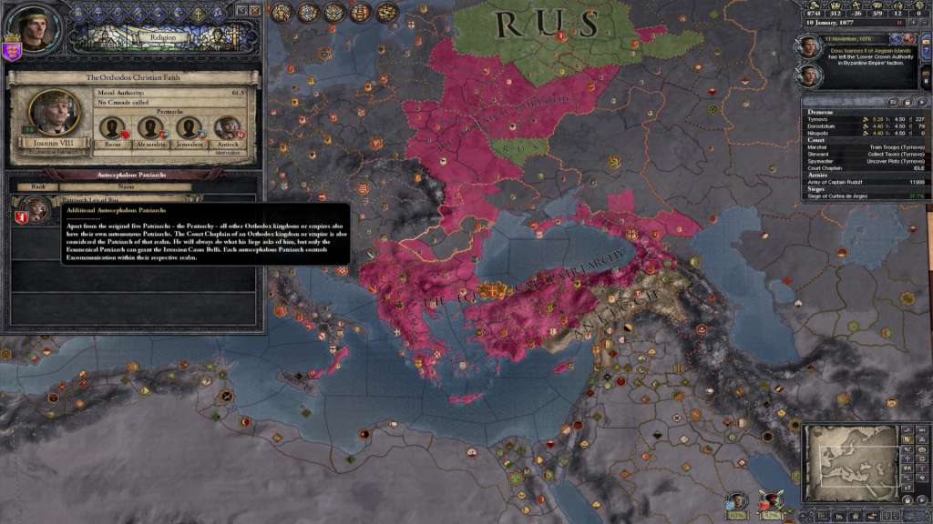 Crusader Kings II - Legacy of Rome DLC PC Steam CD Key