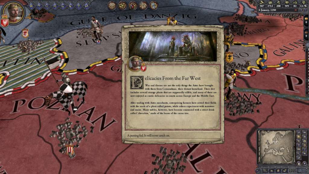 Crusader Kings II - Sunset Invasion DLC PC Steam CD Key
