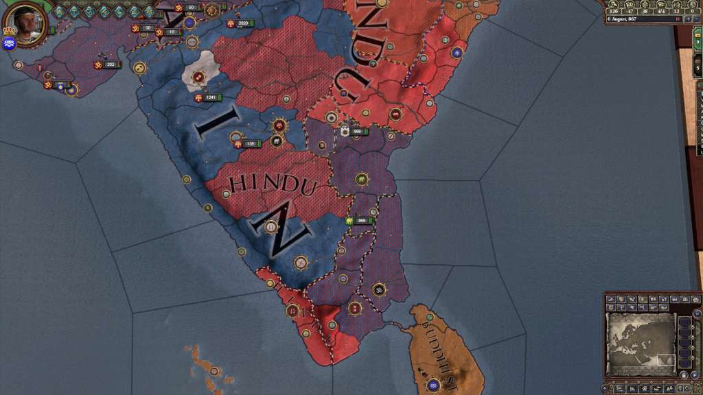 Crusader Kings II - Rajas of India DLC PC Steam CD Key