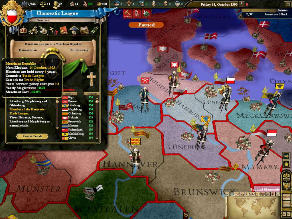 Europa Universalis III - Heir to the Throne Expansion Steam CD Key