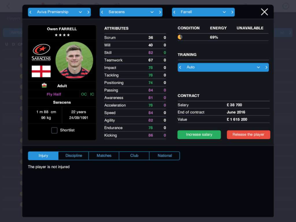 Pro Rugby Manager 2015 PC Steam Gift