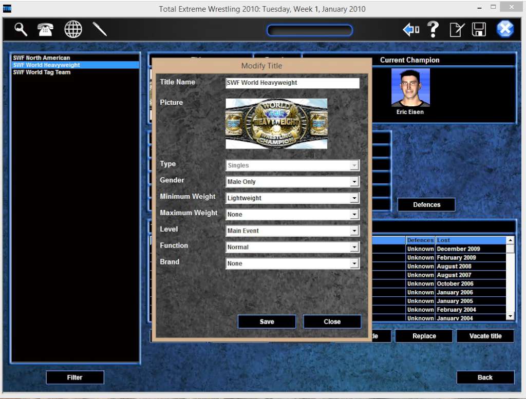 Total Extreme Wrestling 2010 Steam CD Key