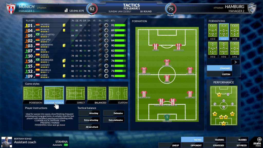 Football Club Simulator - FCS #20 Steam CD Key