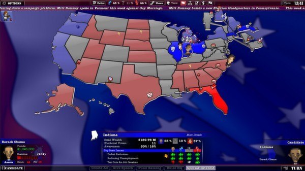 The Political Machine 2012 Steam Gift