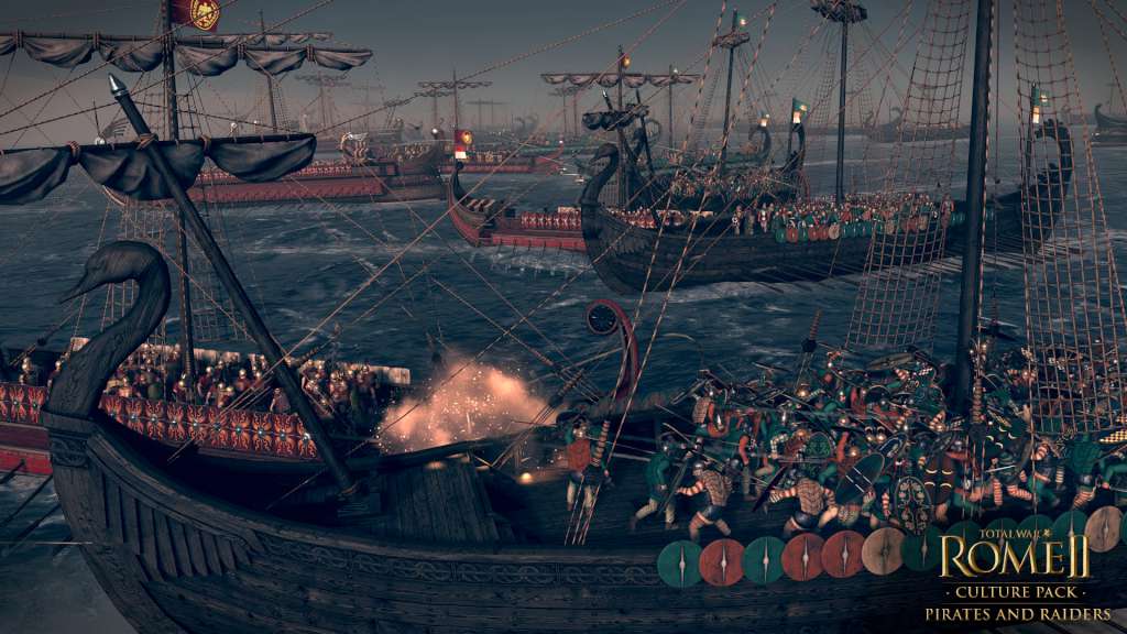 Total War: ROME II - Pirates and Raiders DLC PC Steam CD Key