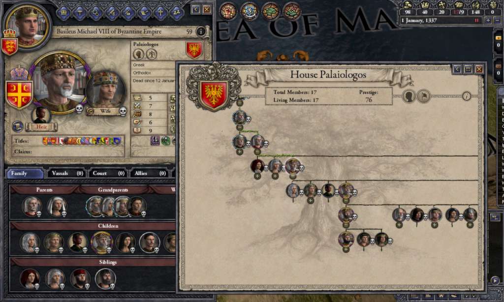 Crusader Kings II - Dynasty Shields DLC Steam CD Key
