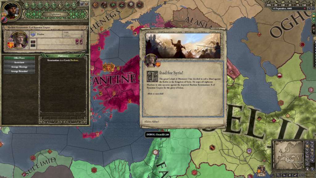 Crusader Kings II - Sword of Islam DLC Steam CD Key