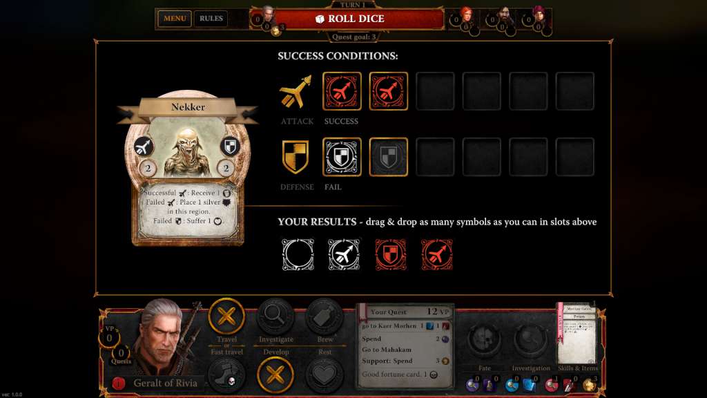 The Witcher Adventure Game RU VPN Required Steam Gift