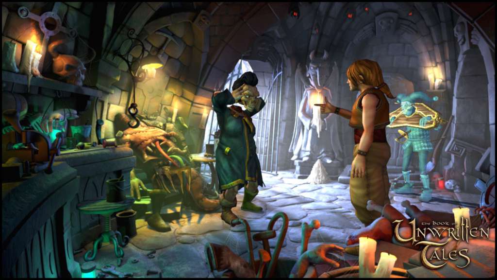 The Book of Unwritten Tales Digital Deluxe Edition EU Steam CD Key 