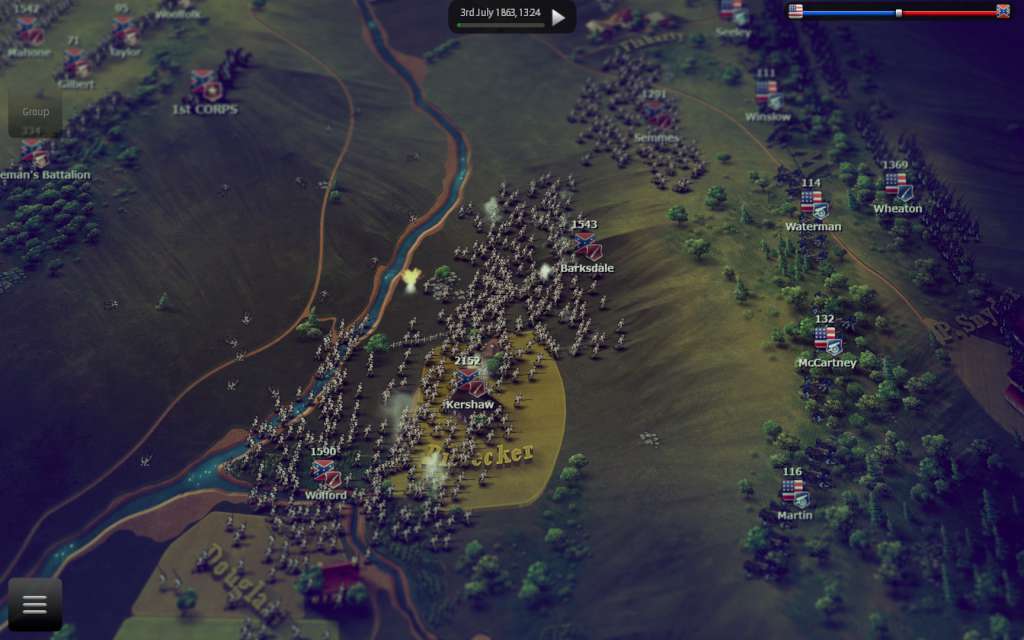 Ultimate General: Gettysburg XBOX One / Xbox Series X|S CD Key