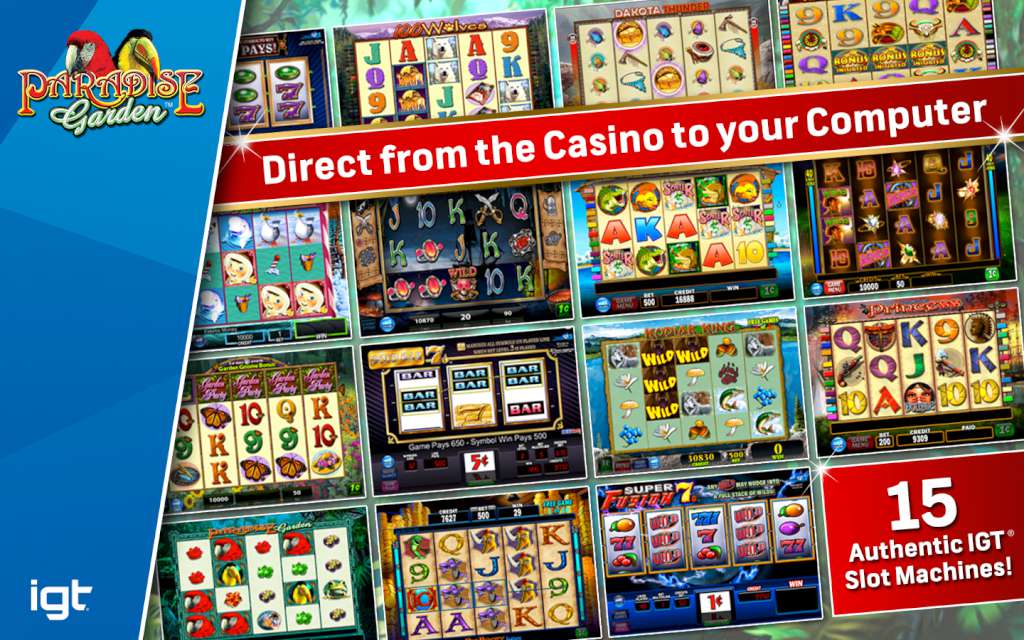 IGT Slots Paradise Garden PC Steam CD Key