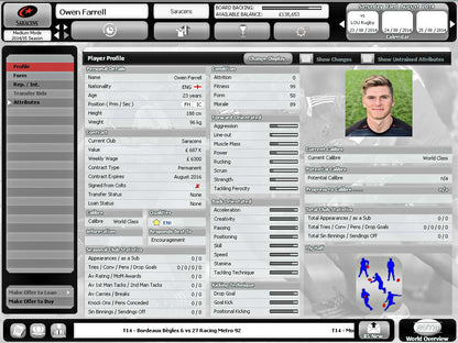 Rugby Union Team Manager 2015 PC Steam CD Key