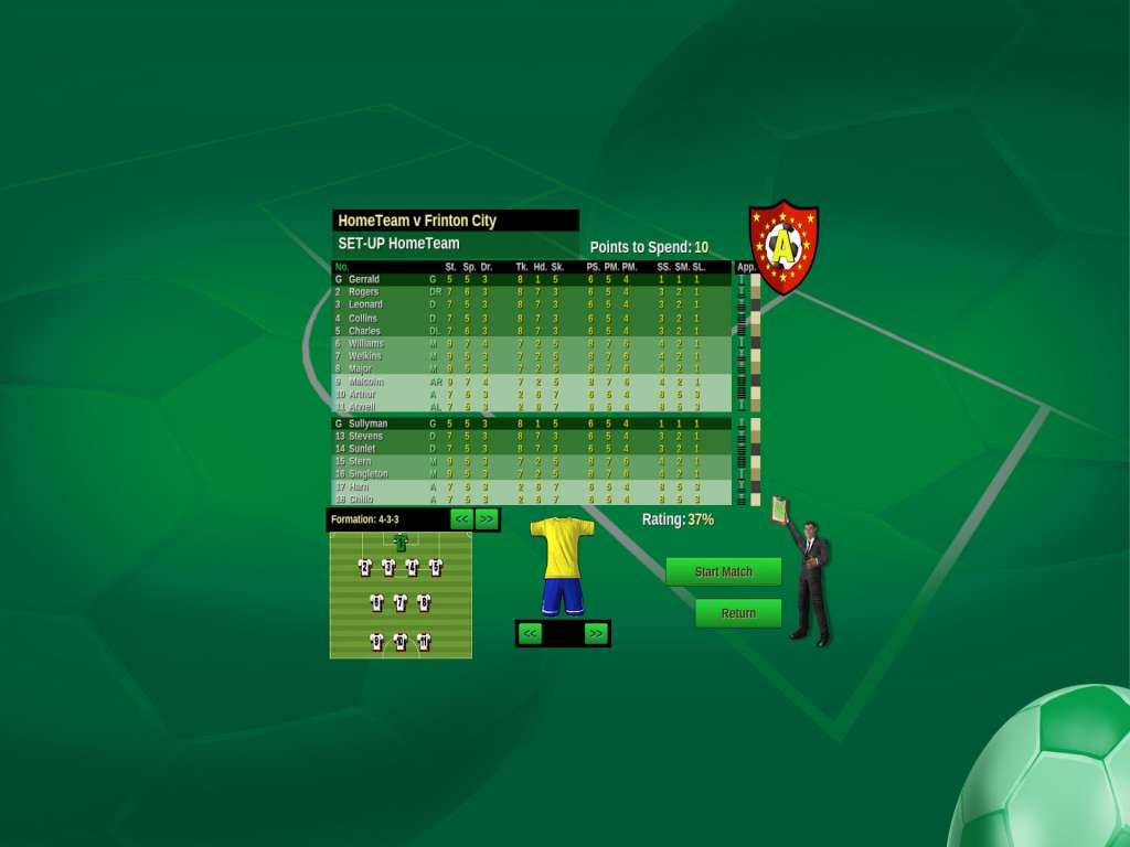 Tactical Soccer The New Season Steam CD Key