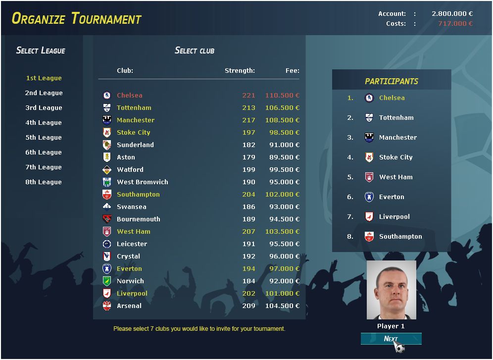 Club Manager 2017 Steam CD Key