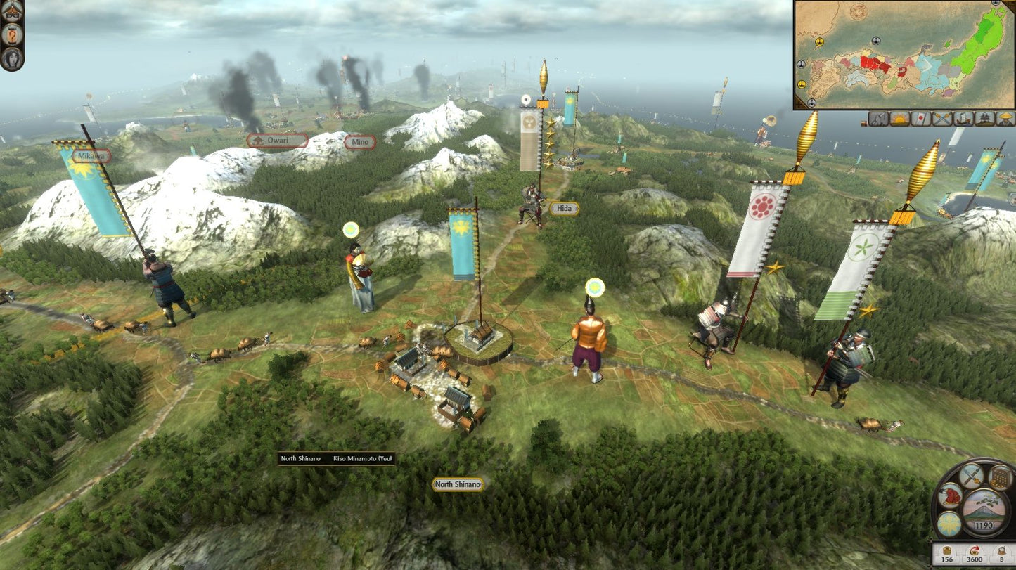 Total War: Shogun 2 - Rise of the Samurai Campaign DLC PC Steam CD Key
