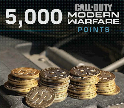 Call of Duty: Modern Warfare - 5,000 Points XBOX One CD Key