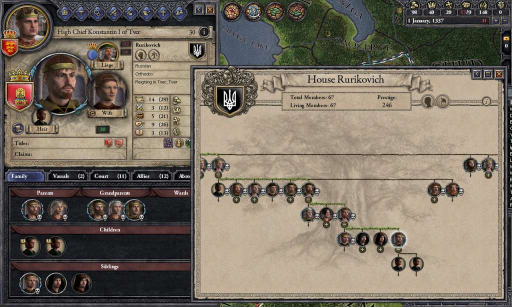Crusader Kings II - Dynasty Shields DLC Steam CD Key