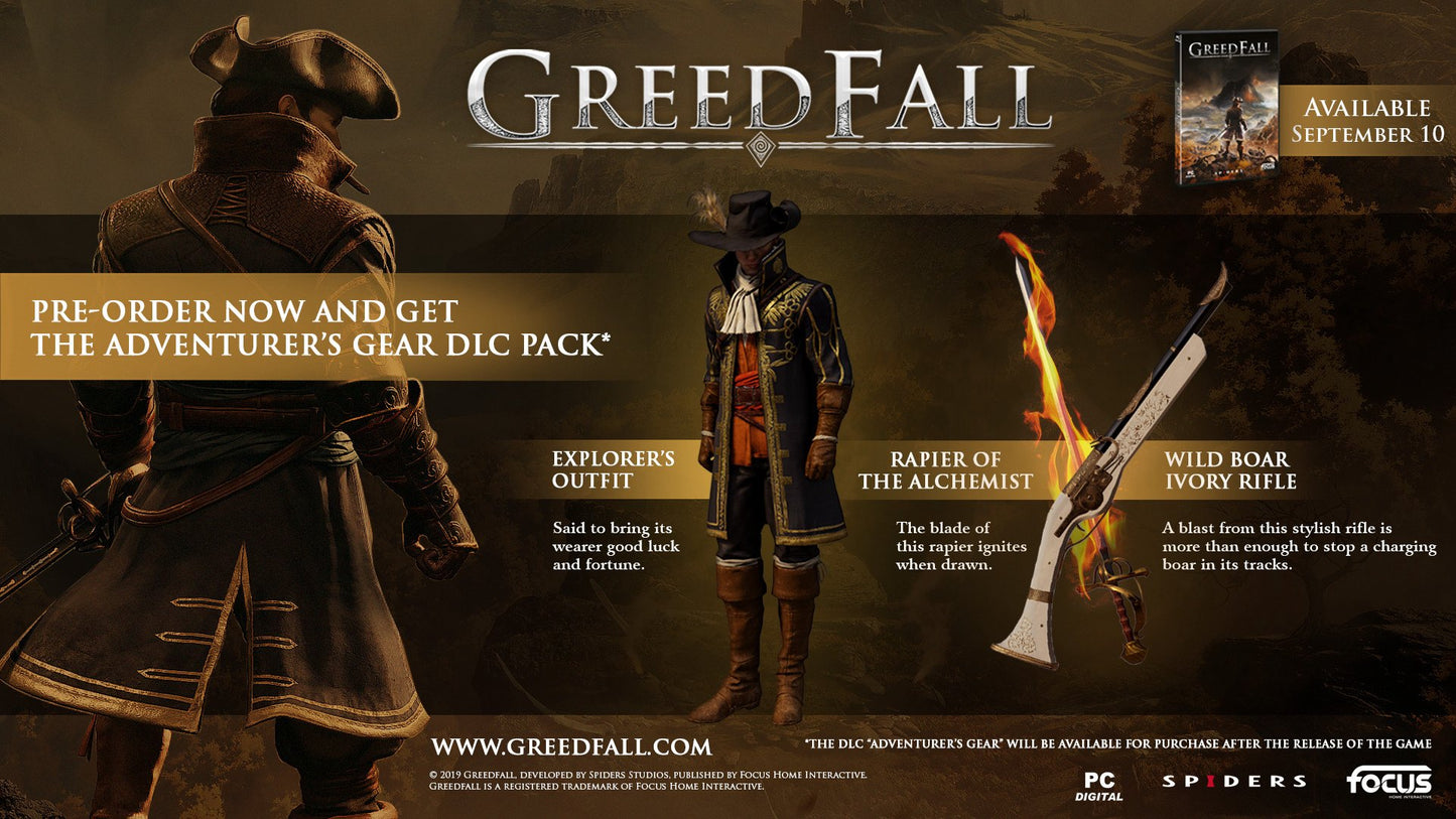 GreedFall Gold Edition PC GOG CD Key